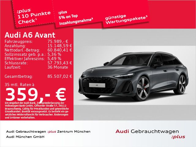 Audi A6 Avant TFSI qu. S tronic S line EditionOne Pan