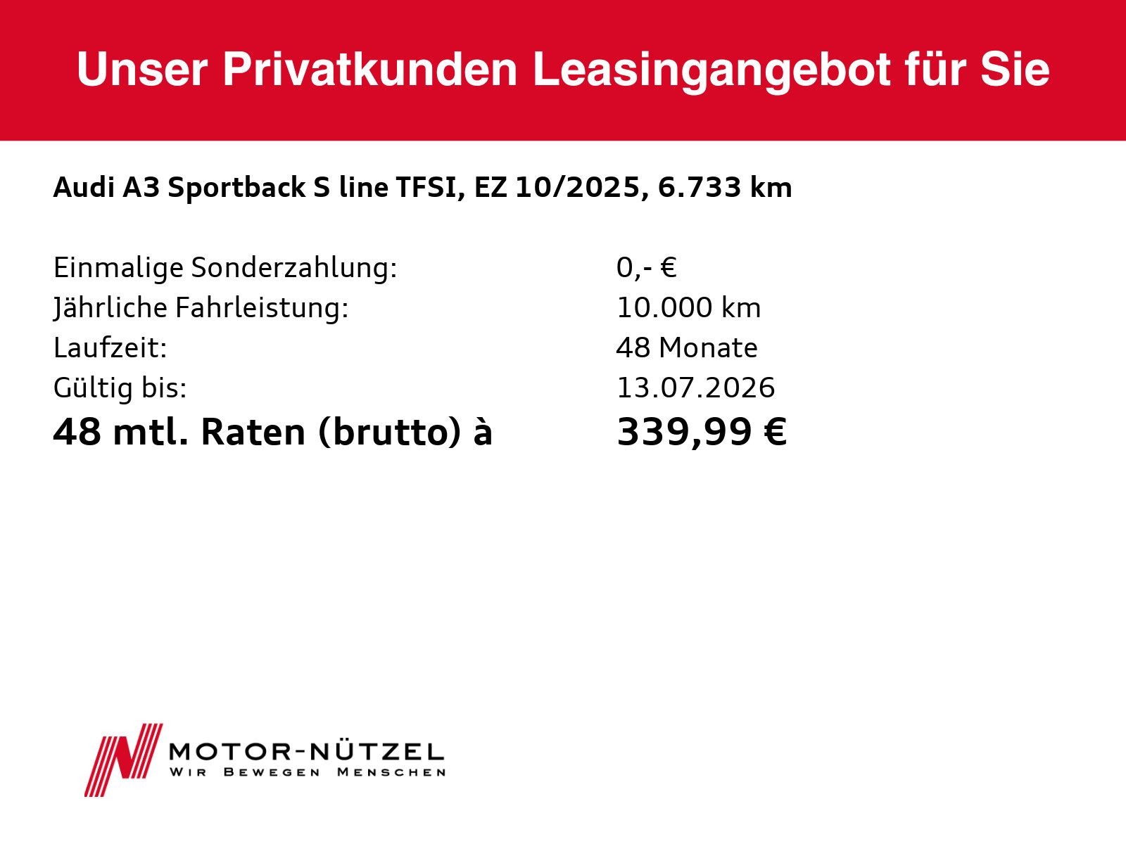 Audi A3 Sportback TFSI e S-LINE INT LED+SONOS+RFK+AHK