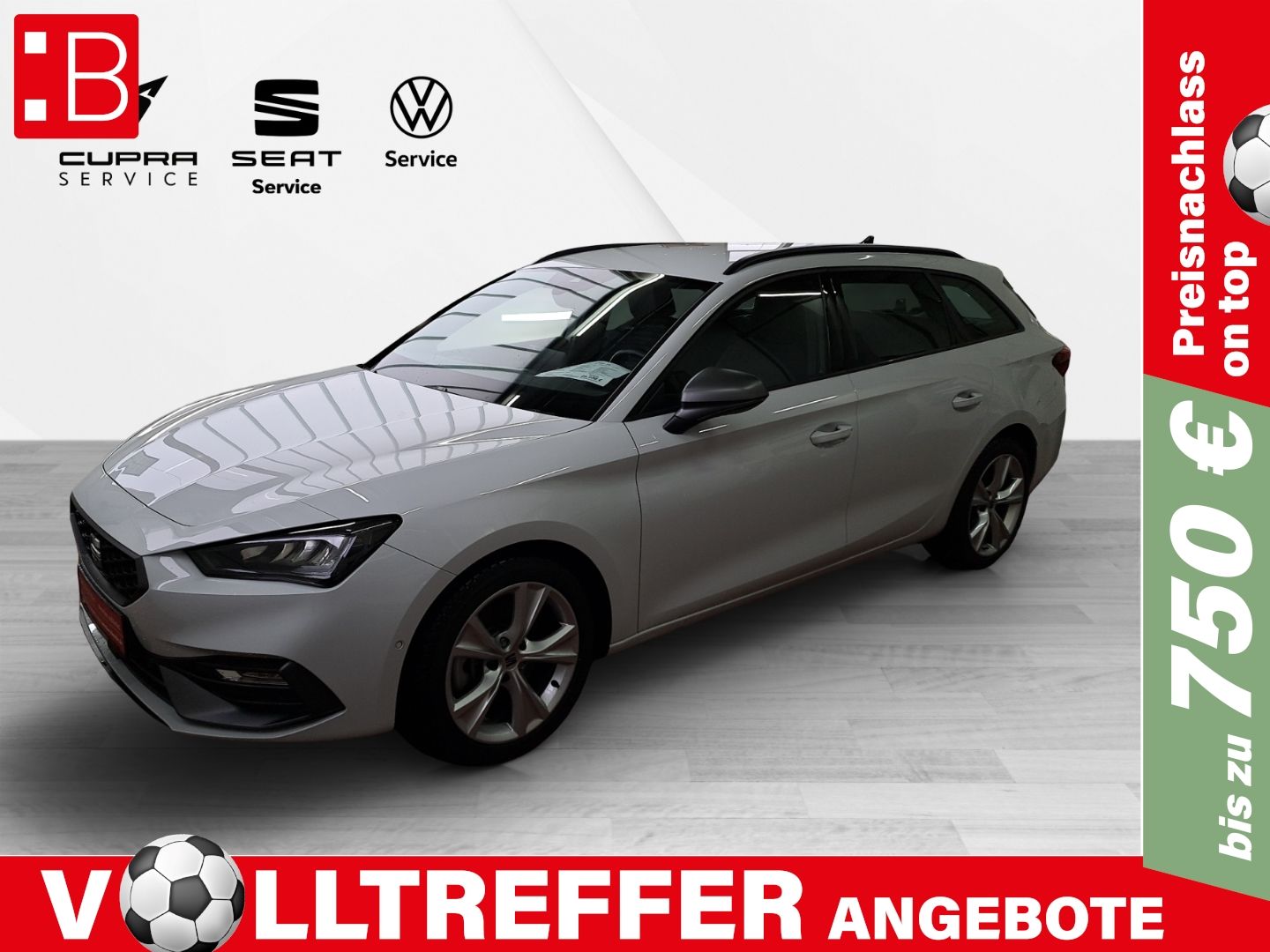 Seat Leon Sp. 2.0 TDI DSG FR ab 169,- EUR mtl. 5000,-