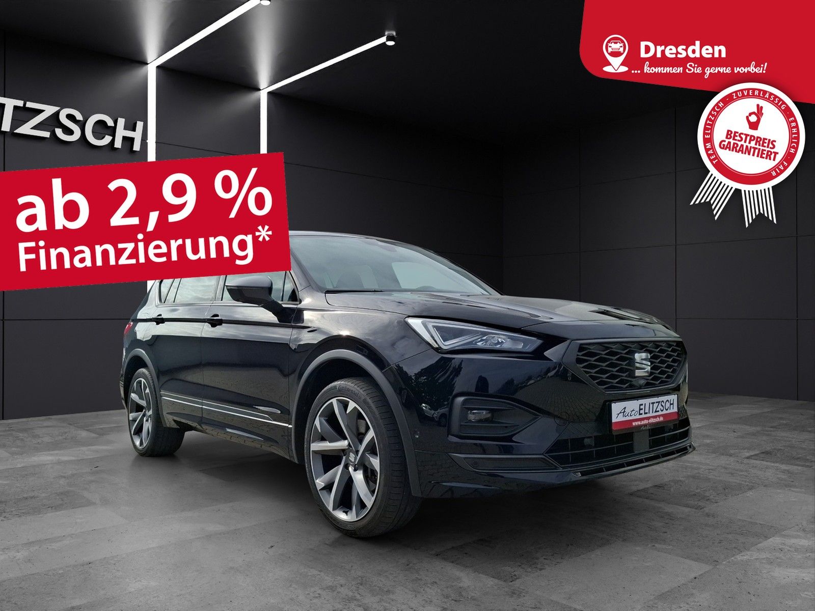 Seat Tarraco TSI FR 4Drive AHK PanoDach Kamera 360° B