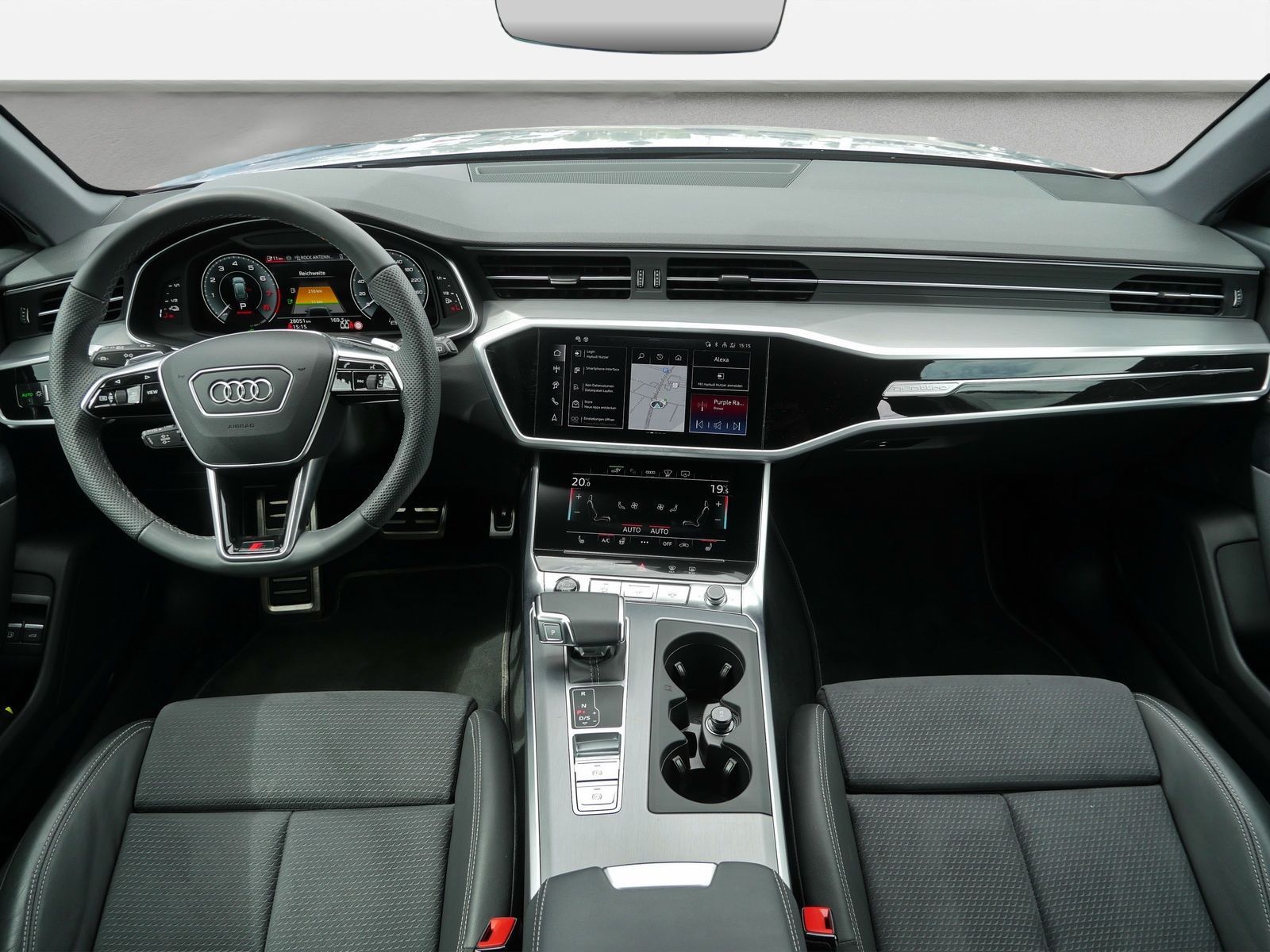 Audi A6 Avant 55 TFSIe qu. S line 63km/WLTP*HuD*360°