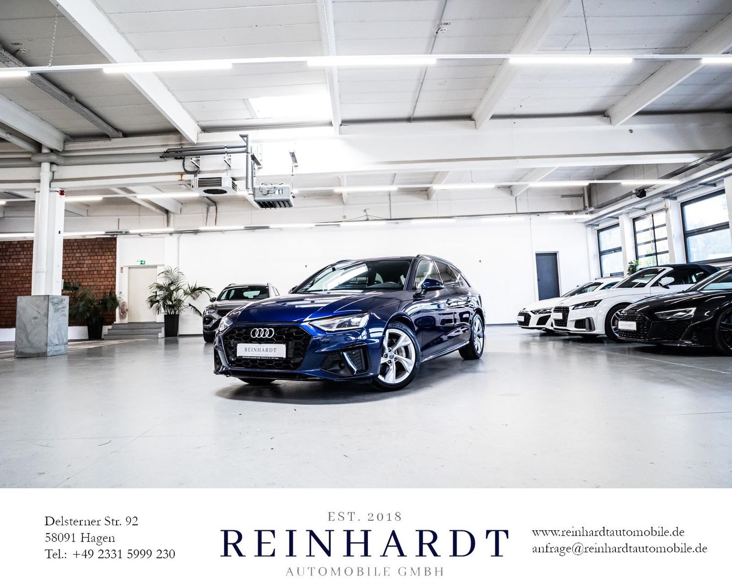 Audi A4 AVANT 40 TDI S LINE Black - Samsaru's Car Outlet