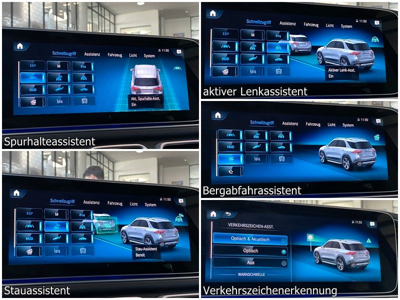 Mercedes-Benz GLE 350de Airmatic Memory Burmester HUD AHK DTR+