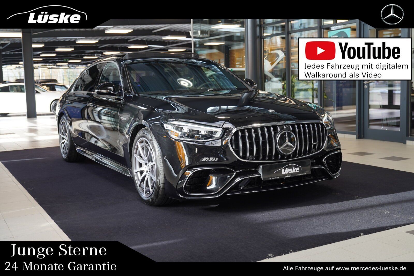 Mercedes-Benz S 63 AMG E Performance Exklusiv Pano AR-Head-up