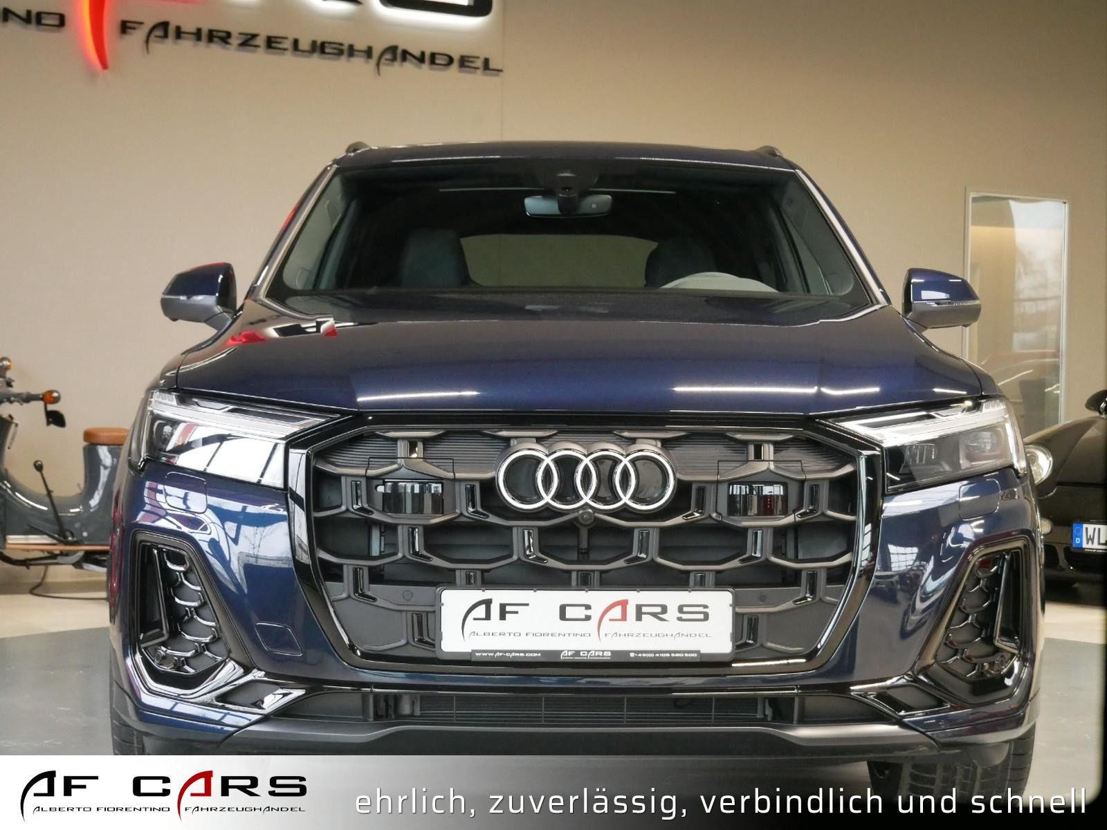 Audi Q7 50 TDI quattro S line S Sport 7 Seat Matrix