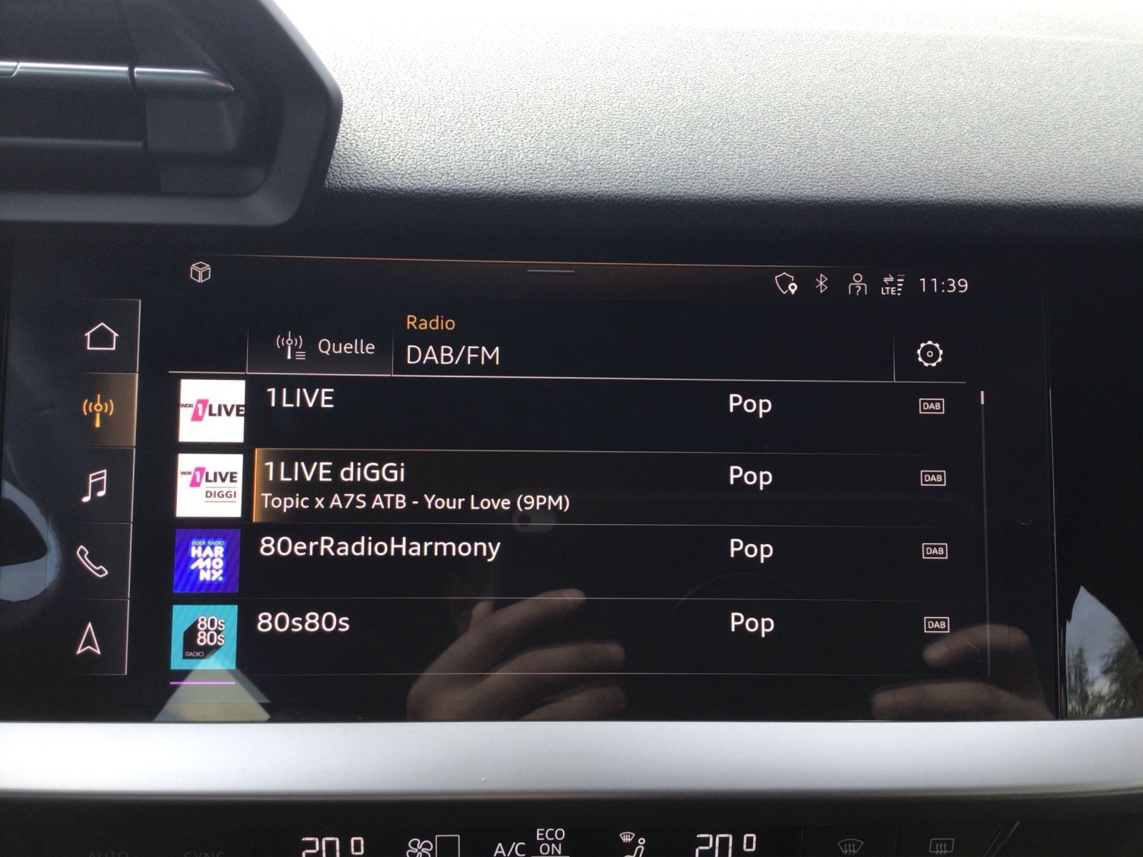 Audi A3 Sportback 40 TFSIe APS INTERFACE