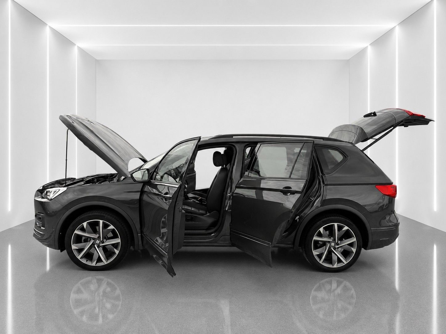 Seat Tarraco FR 4Drive*Pano-Dach*AHK*Leder*Drive*Cam.
