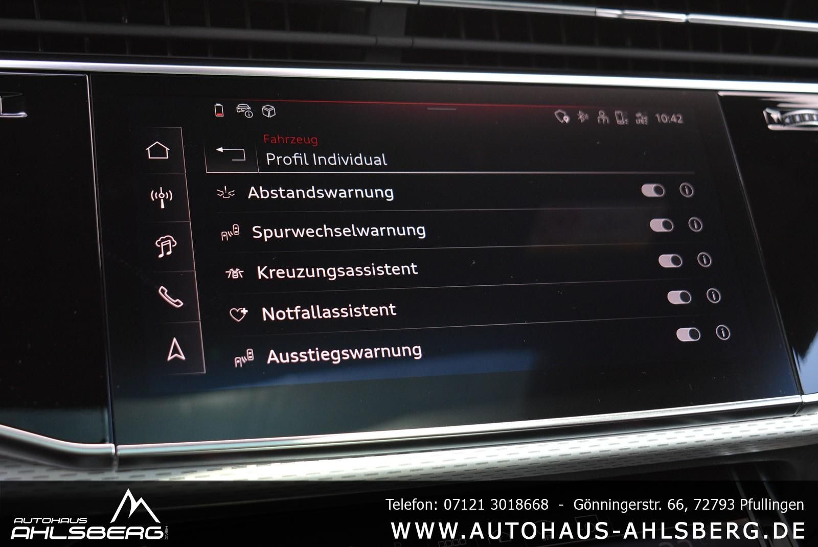 Audi Q8 S-LINE PA MATRIX/MASSA/360°/SOFT/STHZ/PANO/23