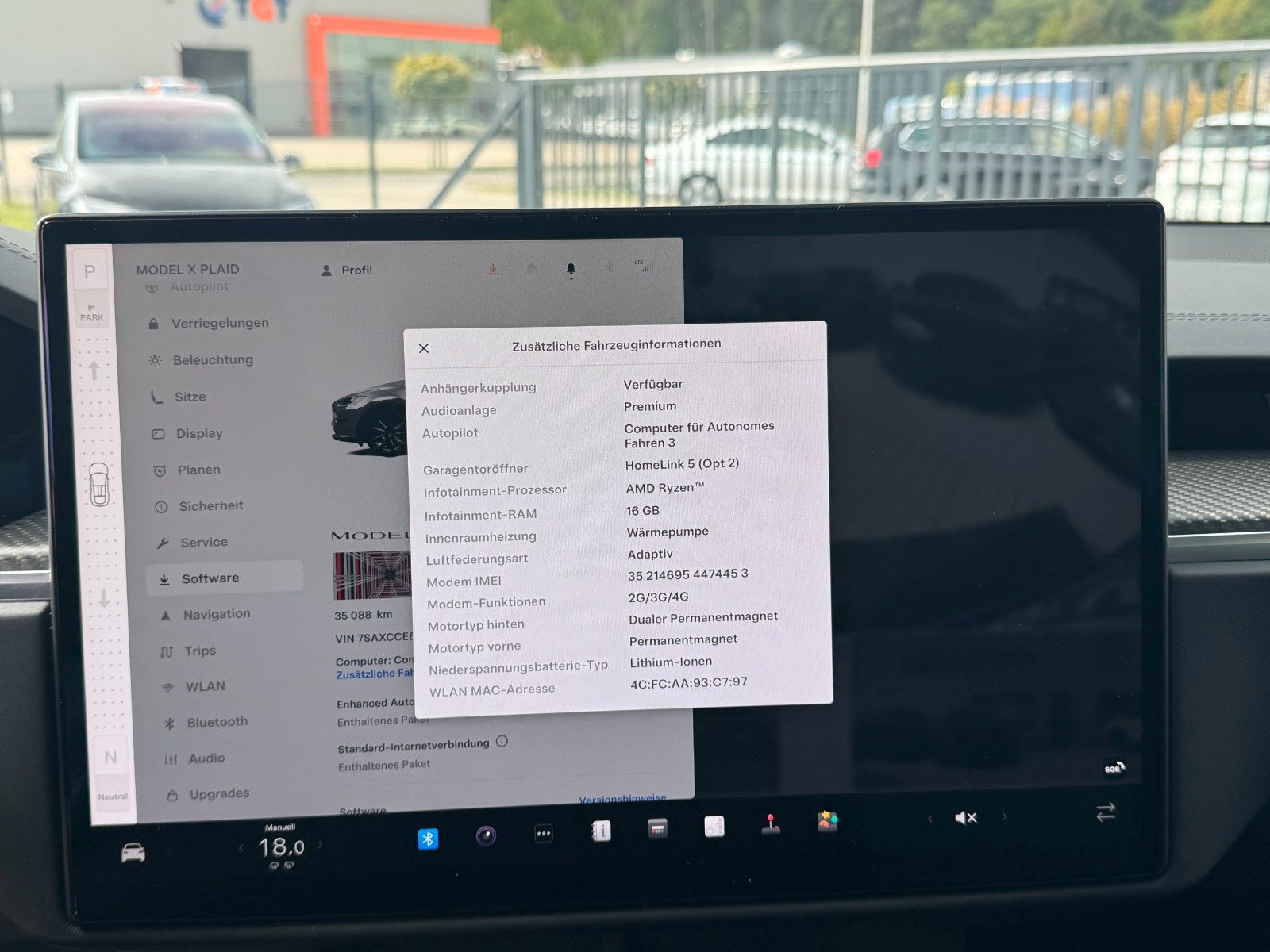 Tesla MODEL X PLAID | ENHANCED AP | 6SEAT | 22INCH