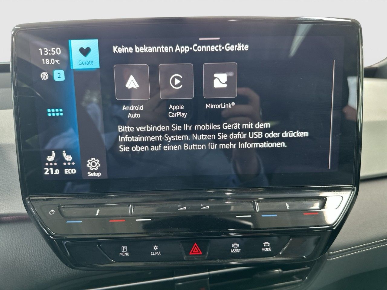 Volkswagen ID.3 Pro 58kWh + ACC + AHK FÜR FAHRRÄDER Klima