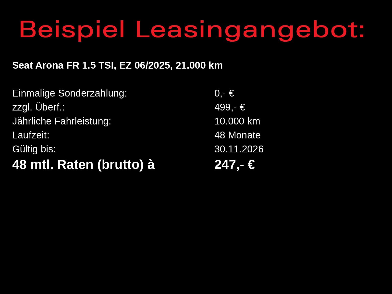 Seat Arona FR 1.5 TSI DSG / Navi, FullLink, AHK, LED