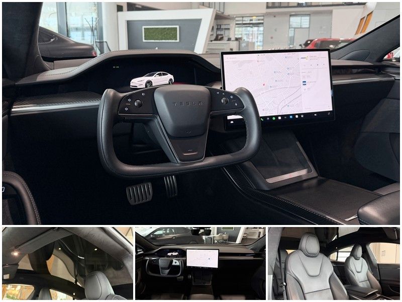 Tesla Model S Plaid AWD Yoke FSD-Autopilot Pano Sbel