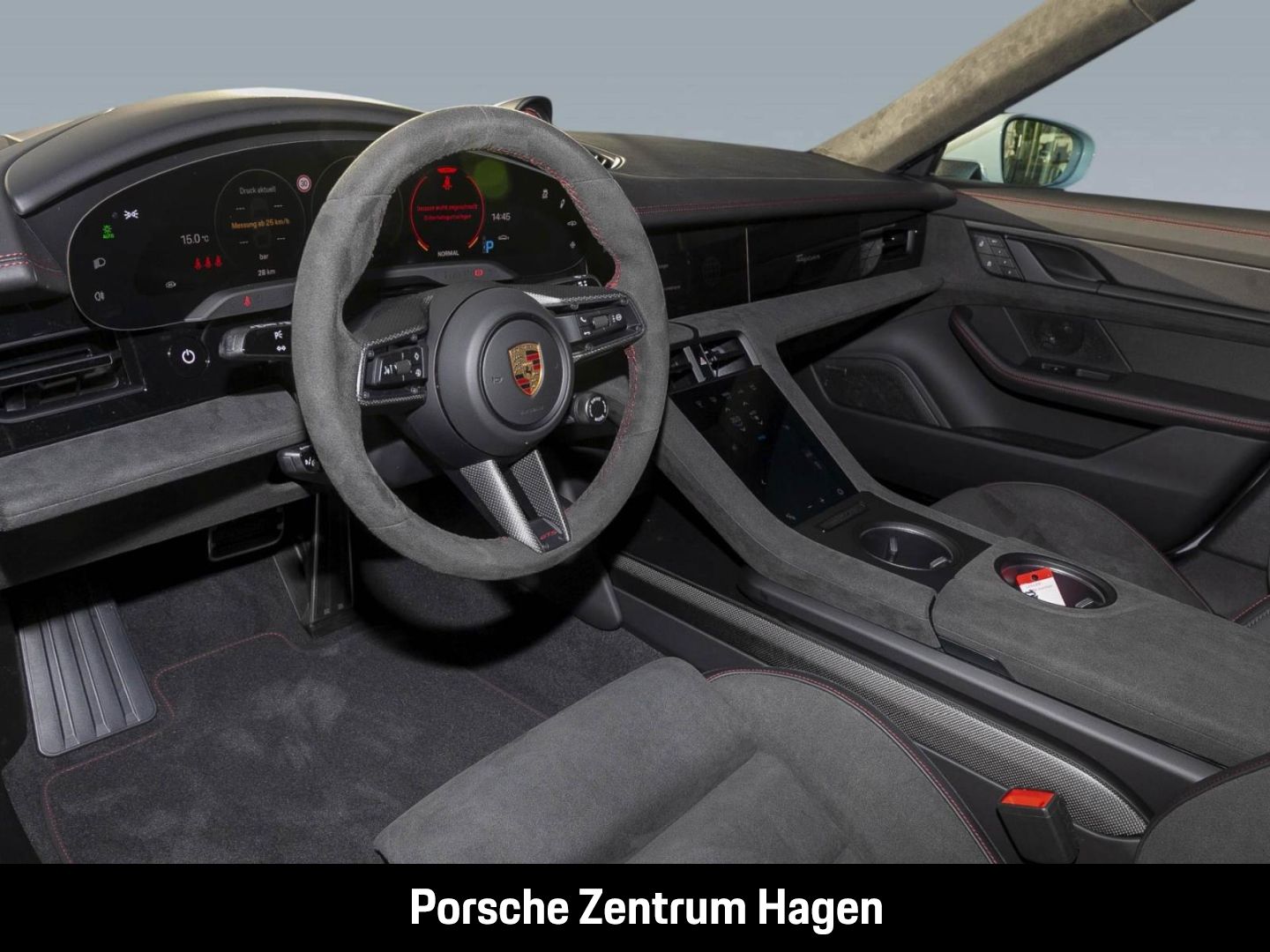 Porsche Taycan GTS HA-Lenkung Beifahrerdisplay Head-Up
