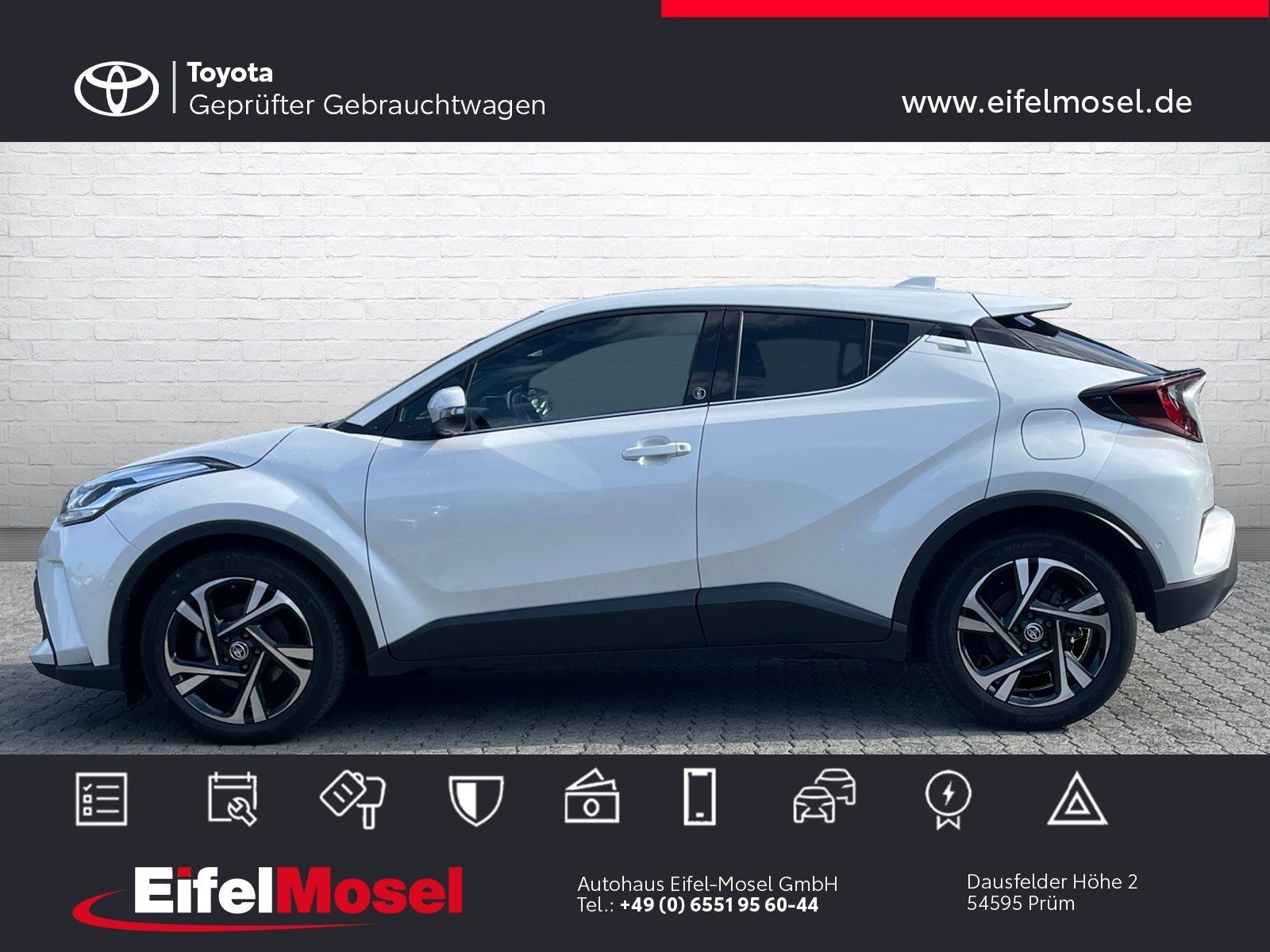 Toyota C-HR 1,8-l-Hybrid 5-Türer Team Deutschland Hybri