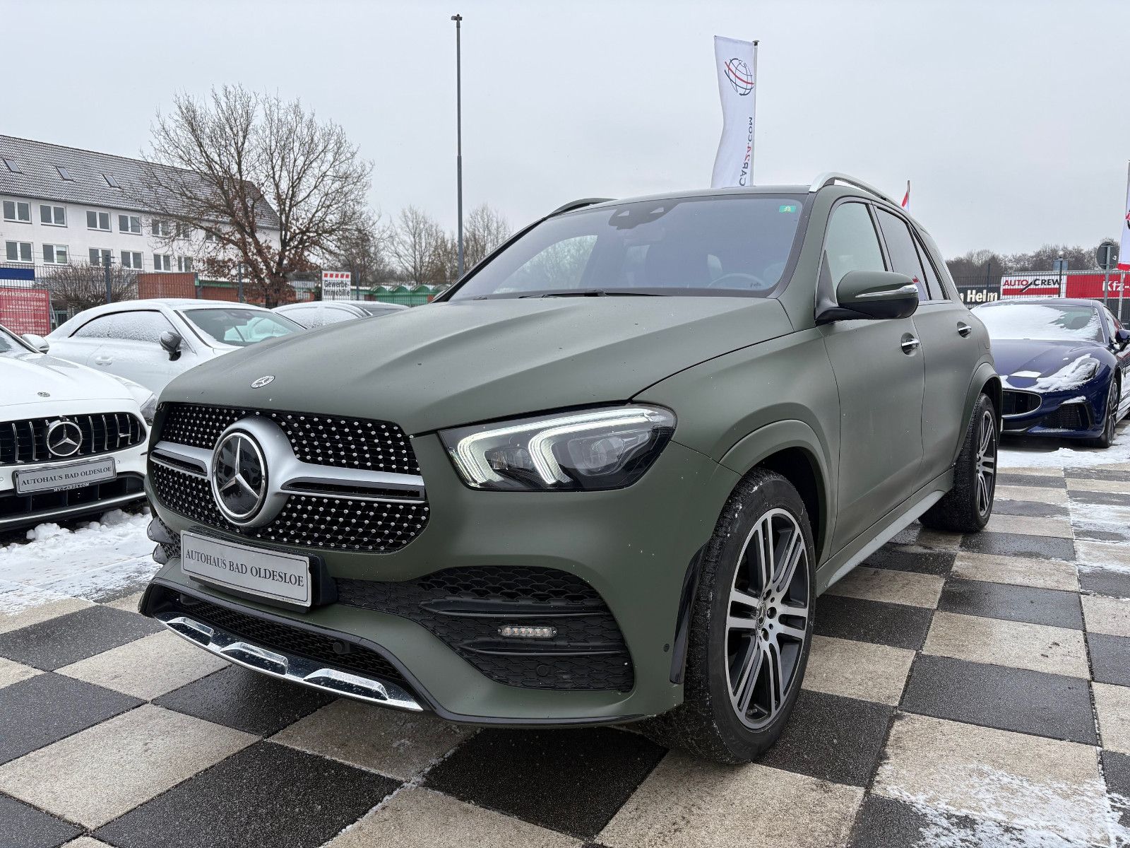 Mercedes-Benz GLE 350de+AMG LIne+HUD+StdHzg+Airmatic+Pano+360°