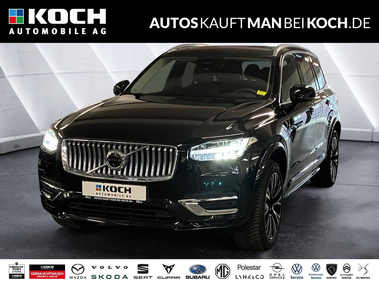 Volvo XC90 T8 Recharge AWD PlusBright AHK PANO 360 H&K