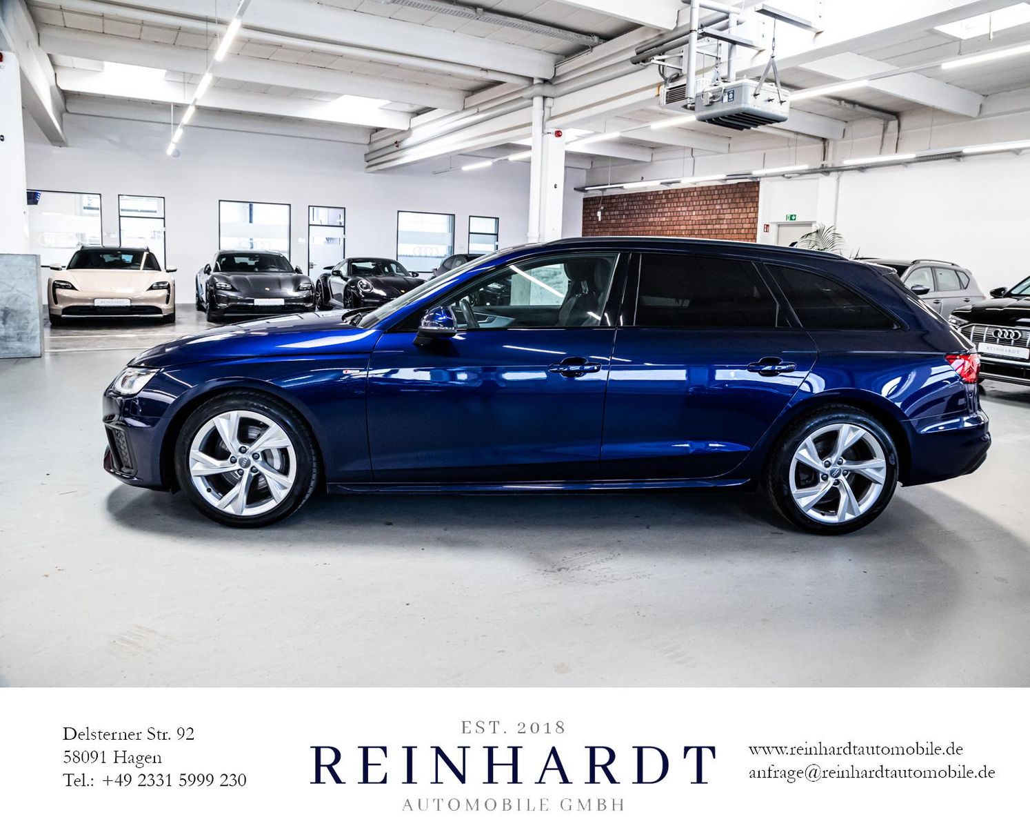 Audi A4 AVANT 40 TDI S LINE Black - Samsaru's Car Outlet