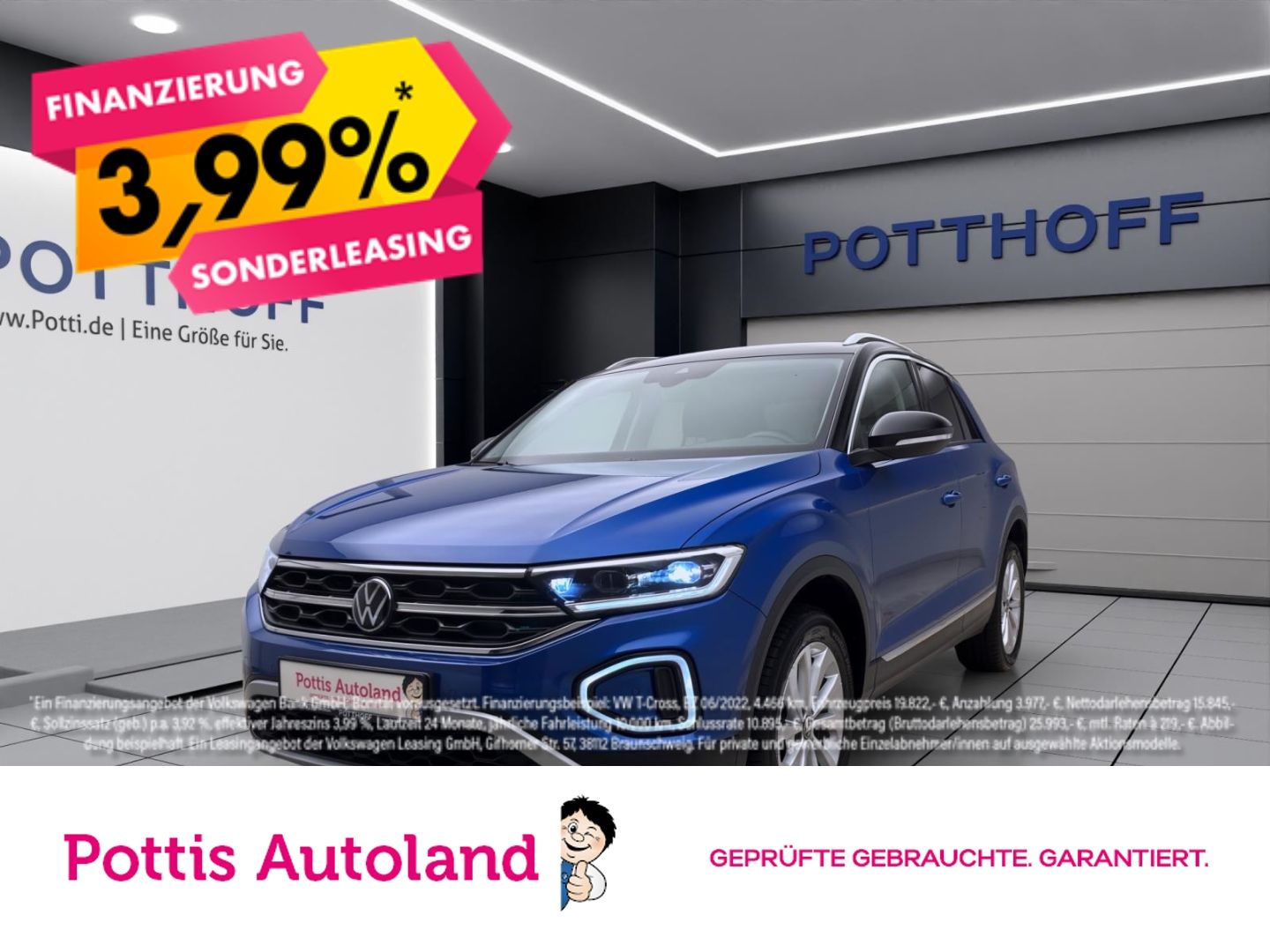 Volkswagen T-Roc 1.0 TSI STYLE - Samsaru's Car Outlet