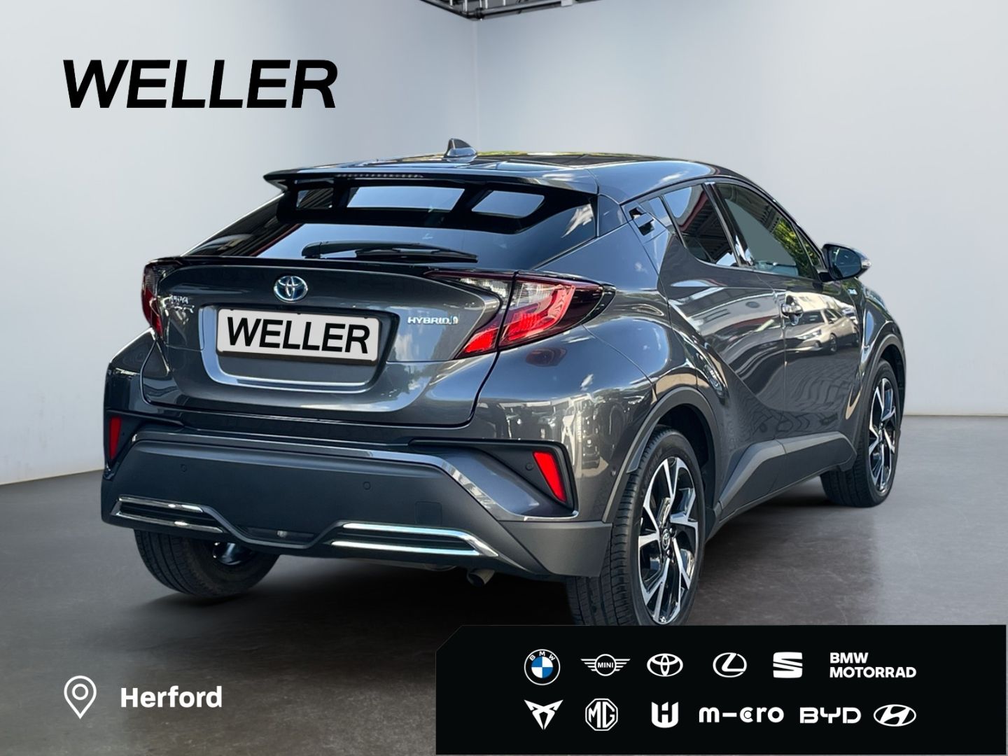Toyota C-HR 2.0 Hybrid Team D *LED*ACC*CarPlay*CAM*SHZ*