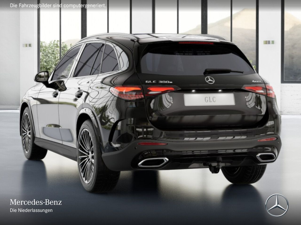 Mercedes-Benz GLC 300 e 4M AMG+NIGHT+PANO+360+AHK+LED+TOTW+9G
