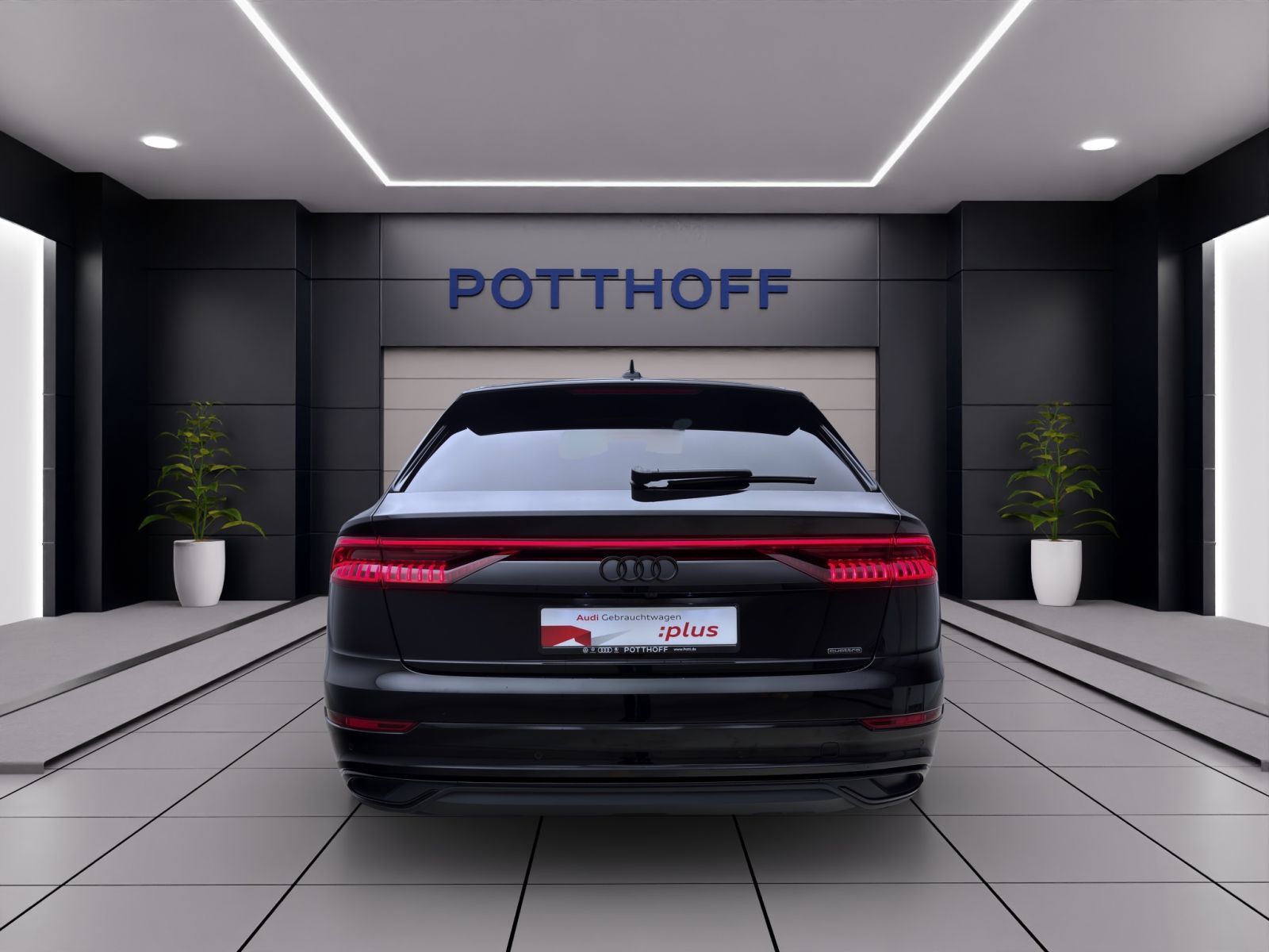 Audi Q8 50 TDI Q S LINE STDHZG PANO AHK HD-MATRIX LM2