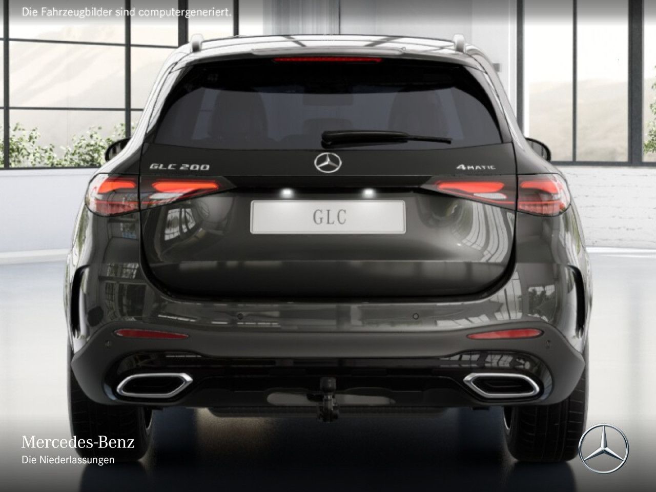 Mercedes-Benz GLC 200 4M AMG+NIGHT+PANO+360+AHK+TOTW+KEYLESS