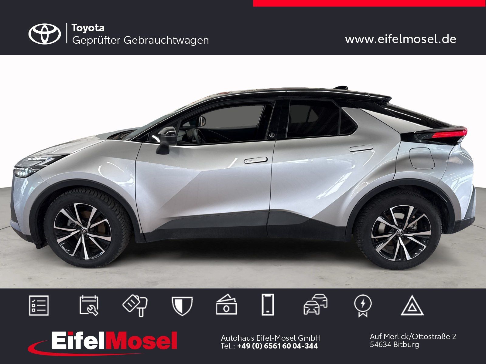 Toyota C-HR Team + Technik 15 Jahre Relax Garantie