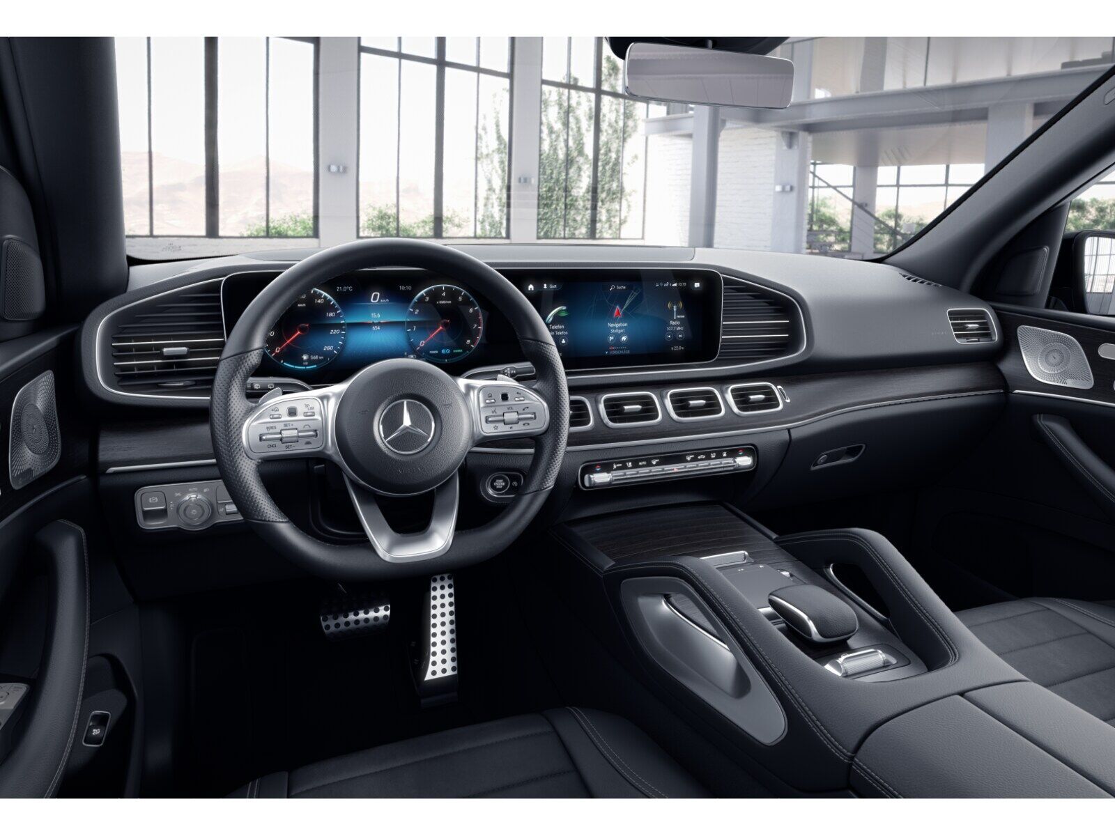 Mercedes-Benz GLE 450 4M BURM AMG NIGHT DISTR AIRMATIC PANO