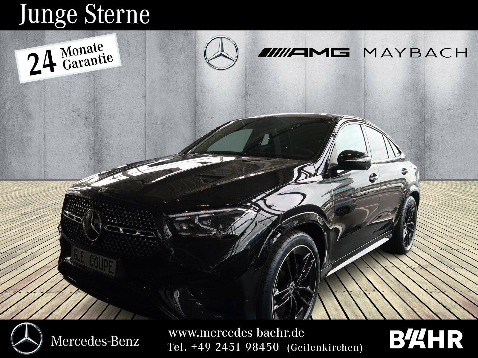 Mercedes-Benz GLE 450 d 4M Coupé AMG+Night/Pano/AHK/Airmatic