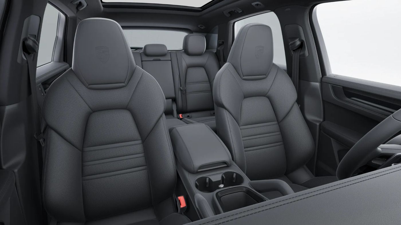 Porsche Cayenne Black Edition | Beifahrerdisplay |