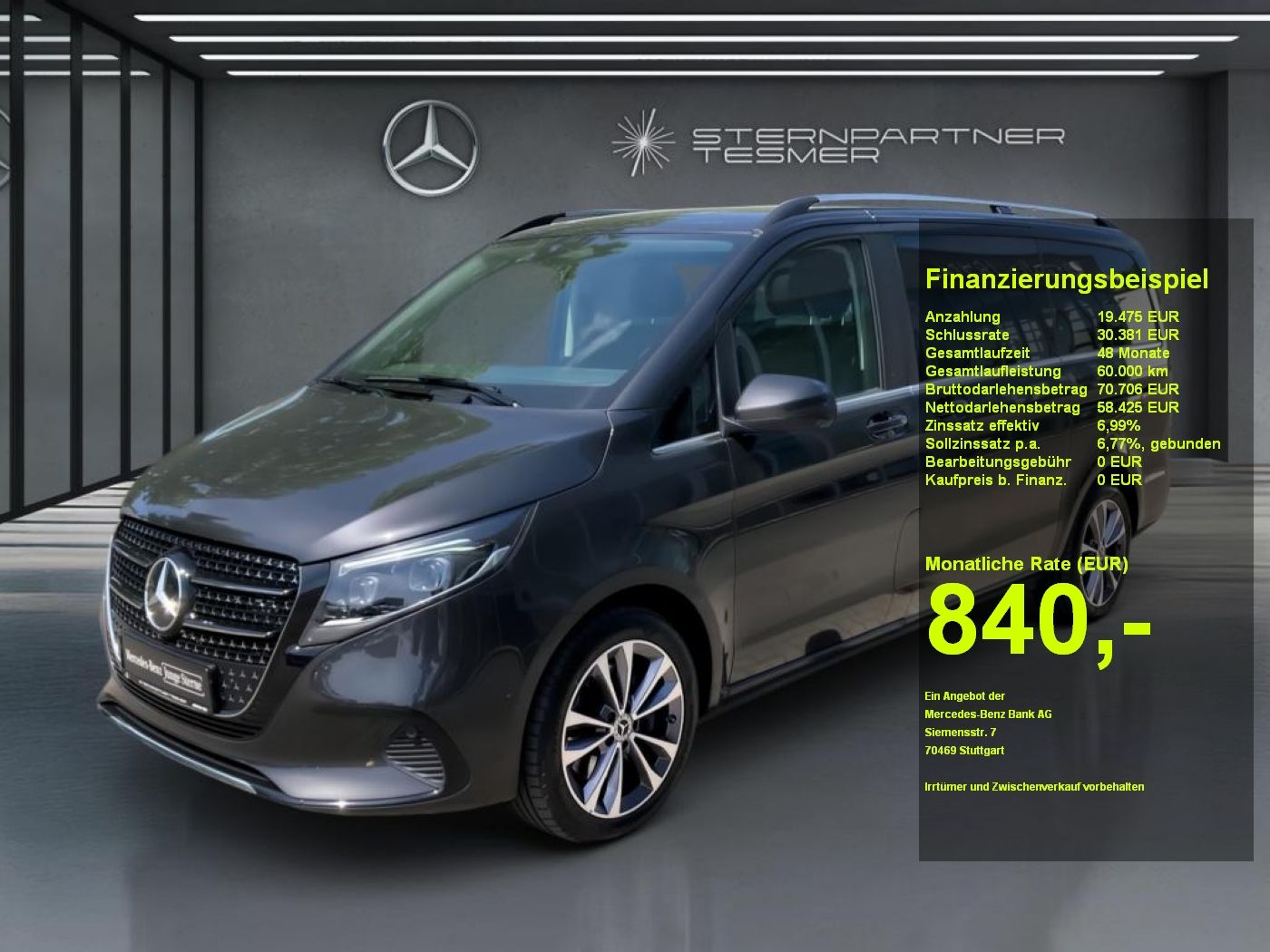 Mercedes-Benz V 250 d AVANTGARDE Lang - Samsaru's Car Outlet