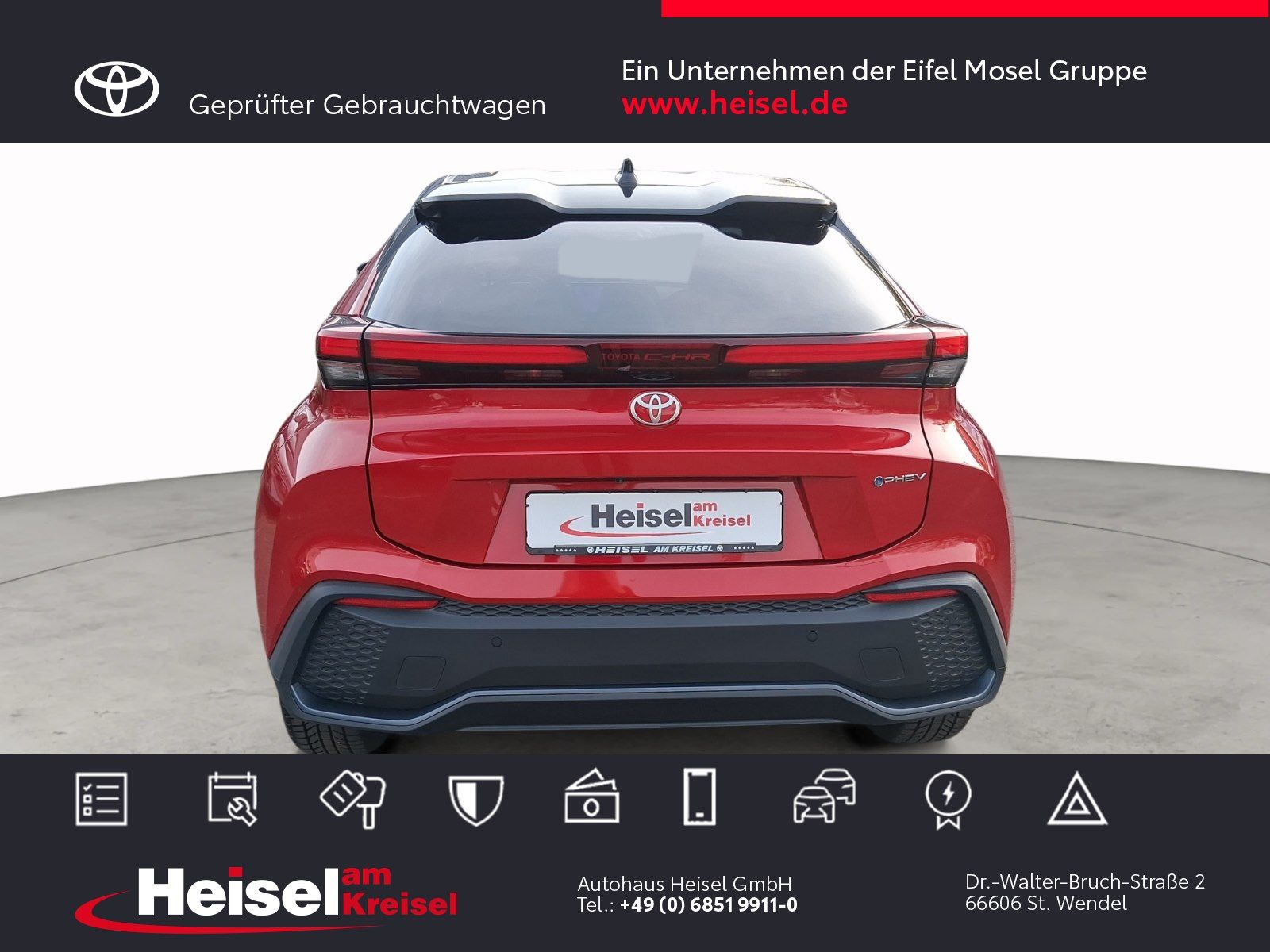 Toyota C-HR Plug-In Hybrid 2,0 4x2 Team Deutschland