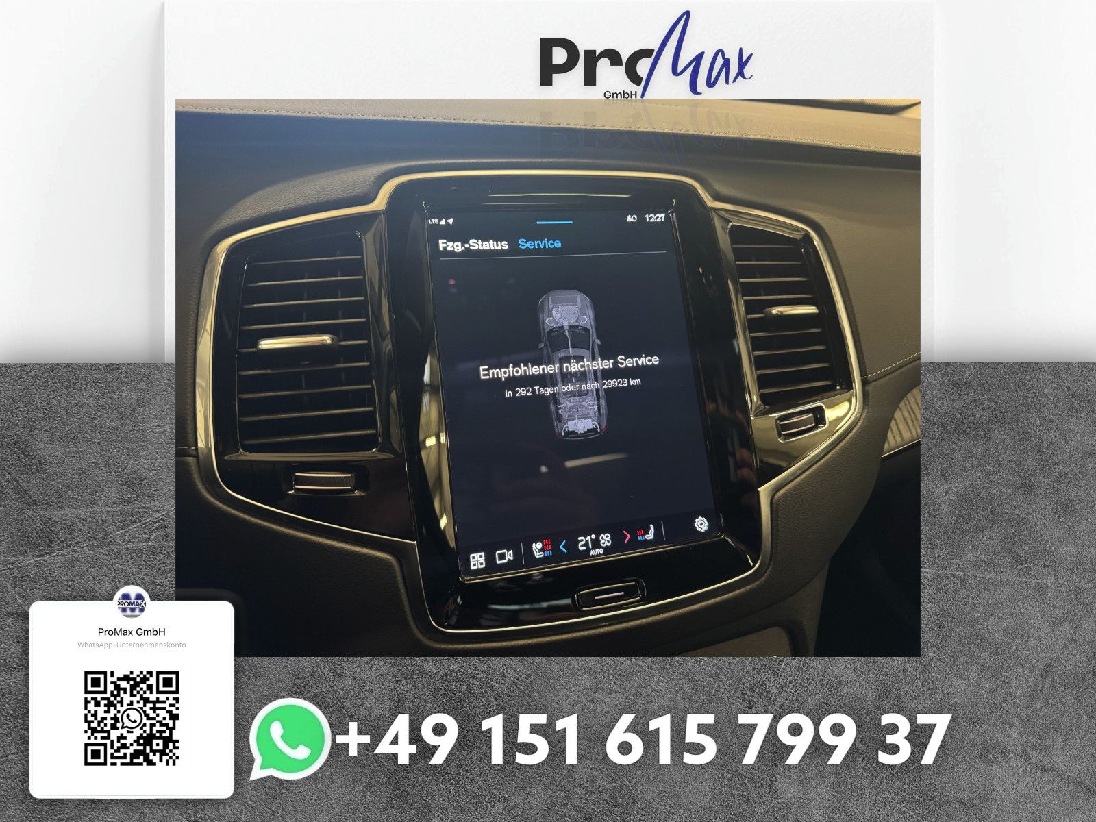 Volvo XC90 B5 D Ultimate Dark AWD PANO HUD AHK FourC