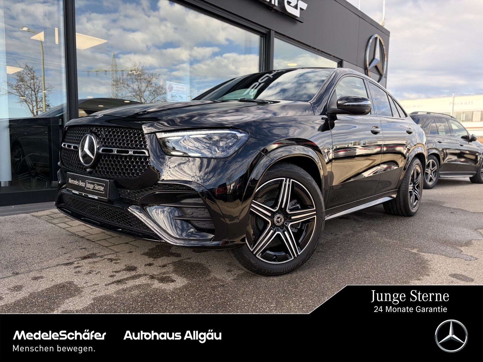 Mercedes-Benz GLE 450 d 4M Coupé AMG Pano AHK Airm Burm HuD