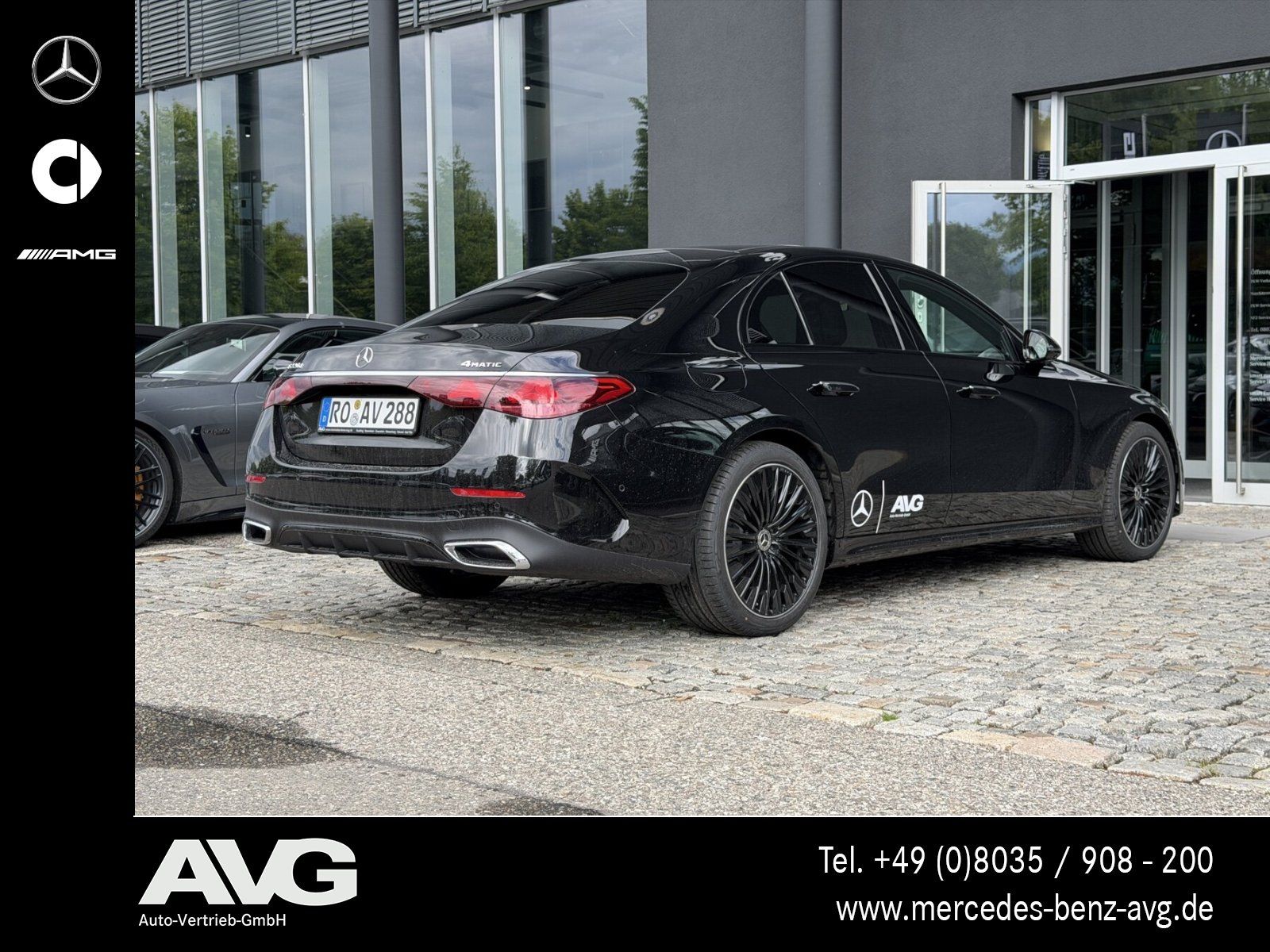 Mercedes-Benz E 220 d 4M AMG Night Edition Burmester® Pano 360