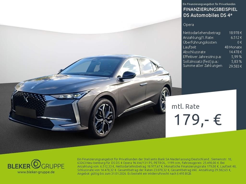 DS Automobiles DS4 Opera