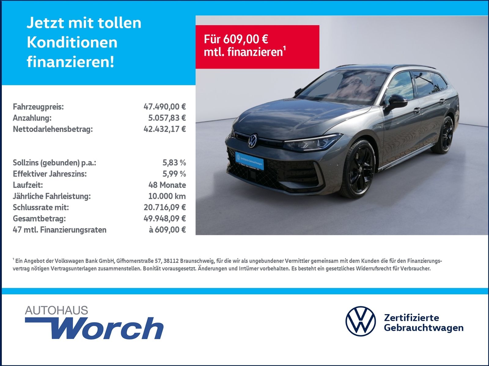 Volkswagen Passat R-Line 2.0 TDI 4MO STHZ+LEDER+AHK+PANO+
