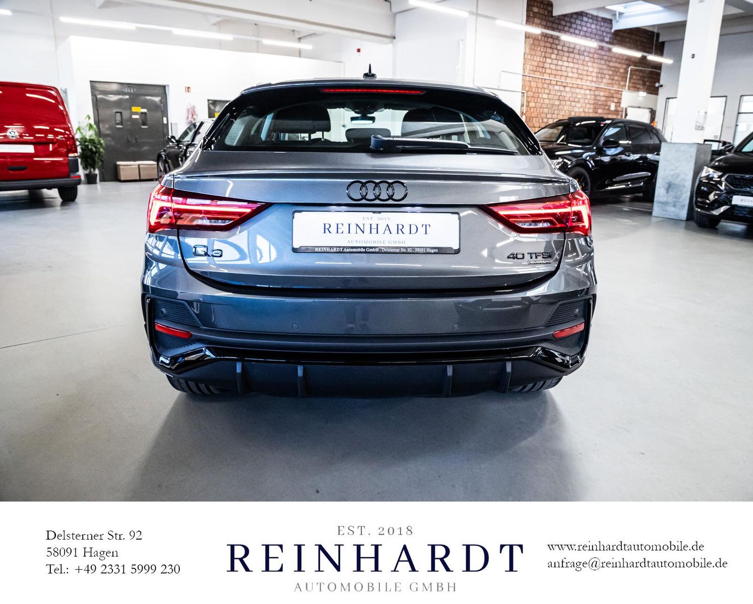 Audi Q3 SPORTBACK 40TFSi Q S LINE BLACK - Samsaru's Car Outlet