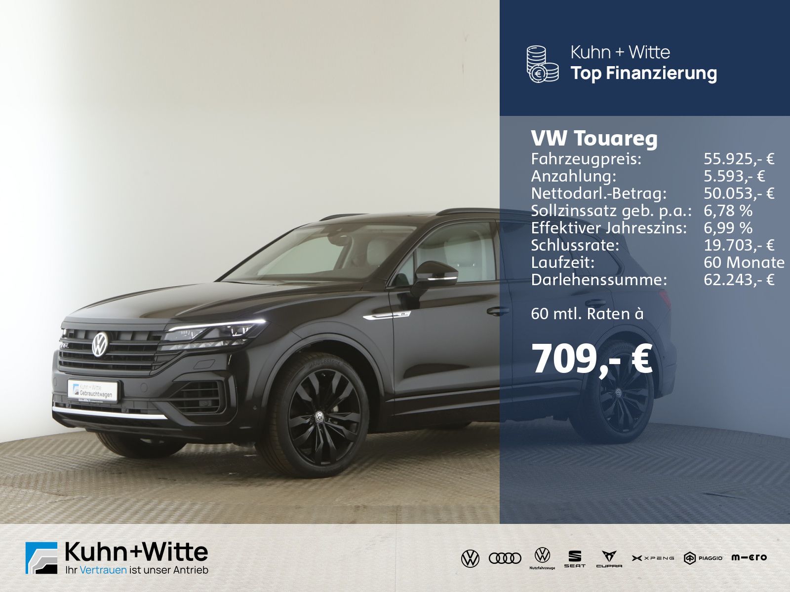 Volkswagen Touareg 3.0 TDI R-Line 4M - Samsaru's Car Outlet