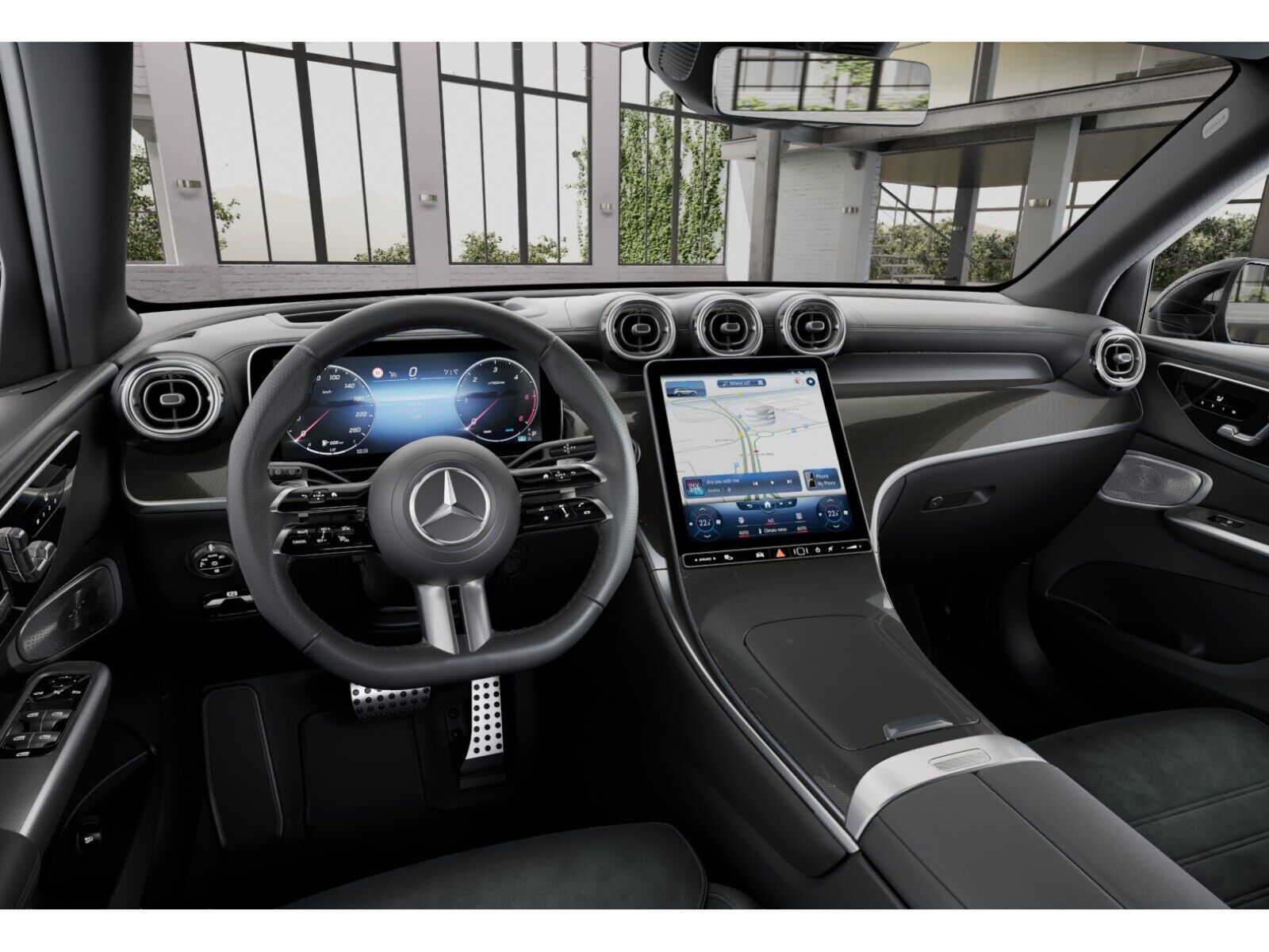 Mercedes-Benz GLC 220 d 4M AMG BURM NIGHT MEMO 360 AHK DISTR