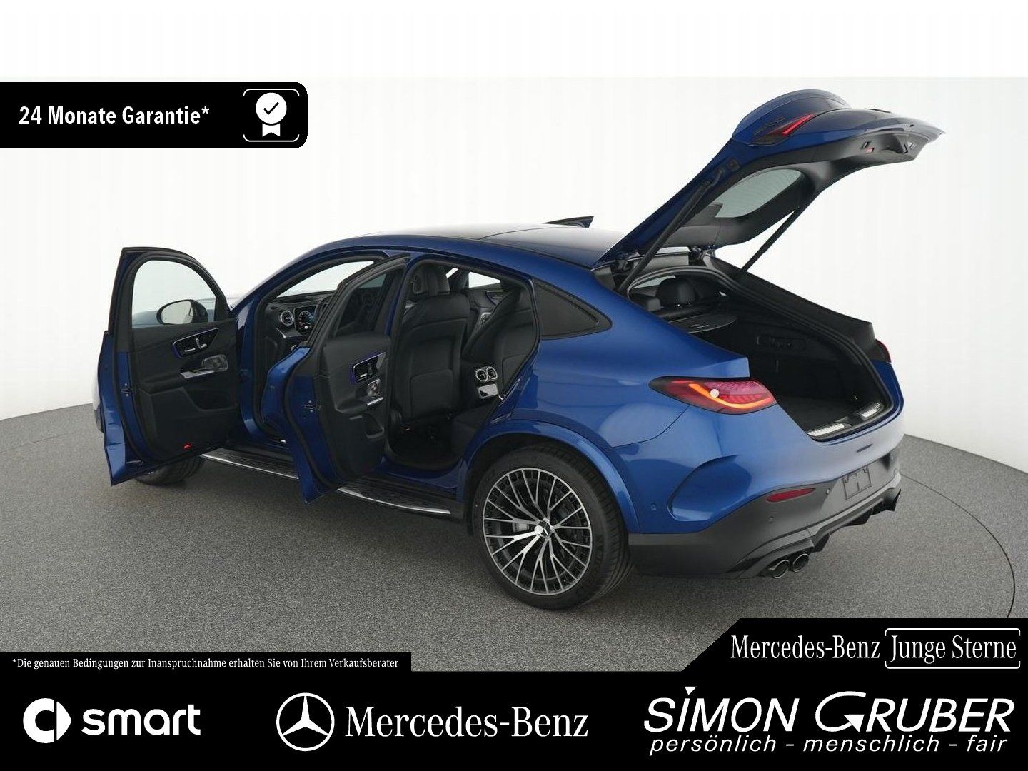 Mercedes-Benz GLC 43 4M Coupé AMG Night II RealPerfo Burm AHK