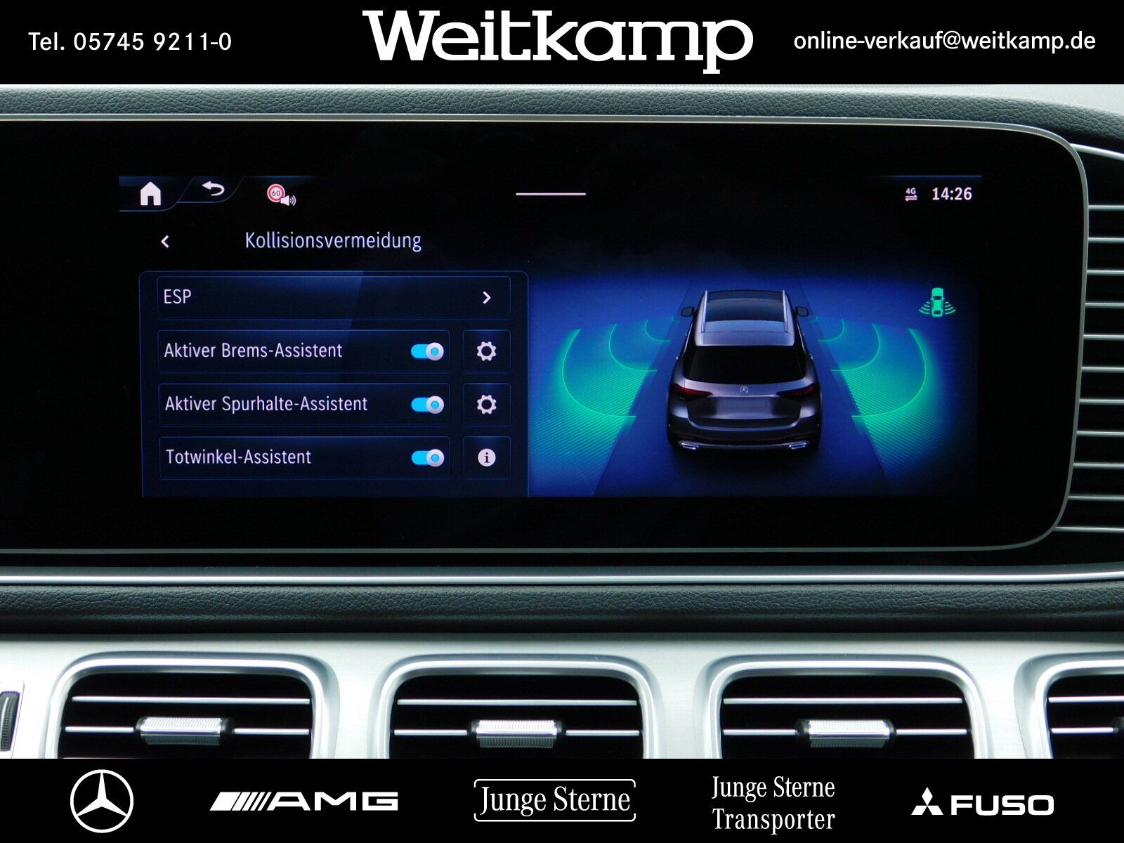 Mercedes-Benz GLE 450 d 4M AMG+Panorama+AHK+360°+Memory+Burm.