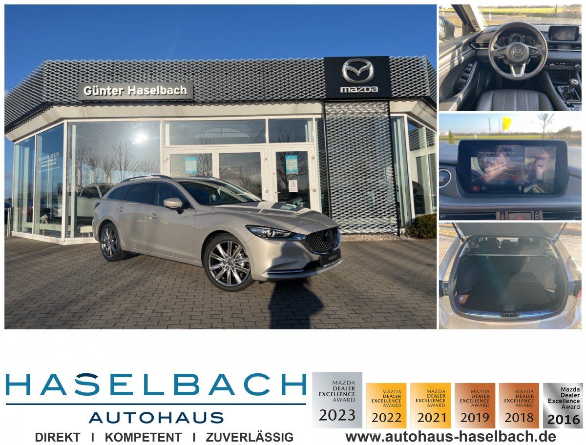 Mazda 6 EXCLUSIVE LogIn BOSE Sitzheizung 360° Leder Au