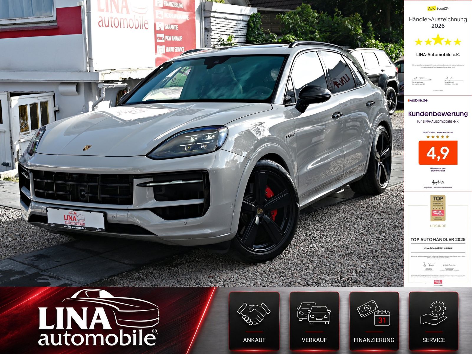Porsche Cayenne S E-Hybrid 1Hd*CARBON*KREIDE*BURMES*SOFT