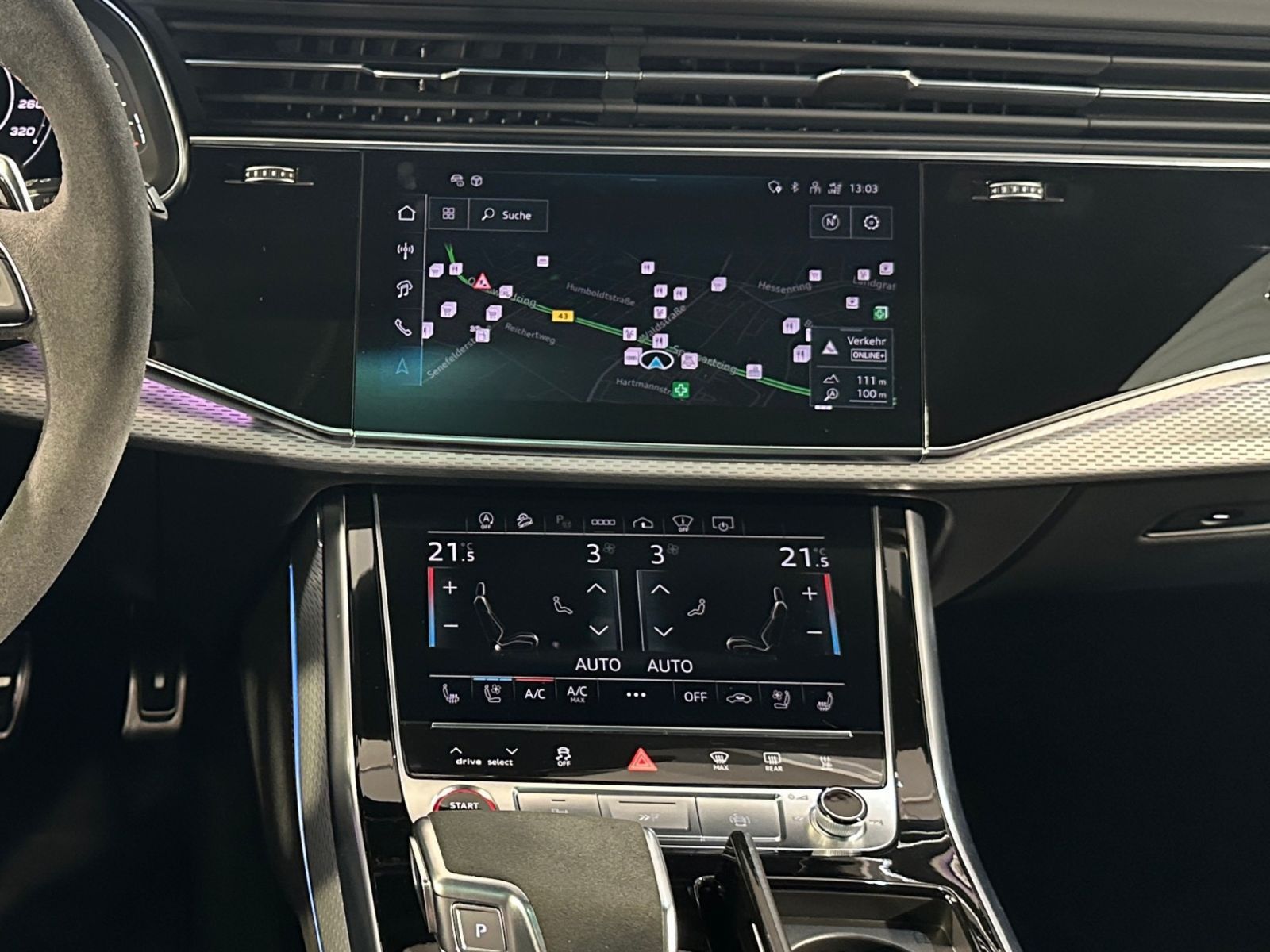 Audi RSQ8 PERFORMANCE 280 KM/H+SAGA+KERAMIK+WABEN+AHK