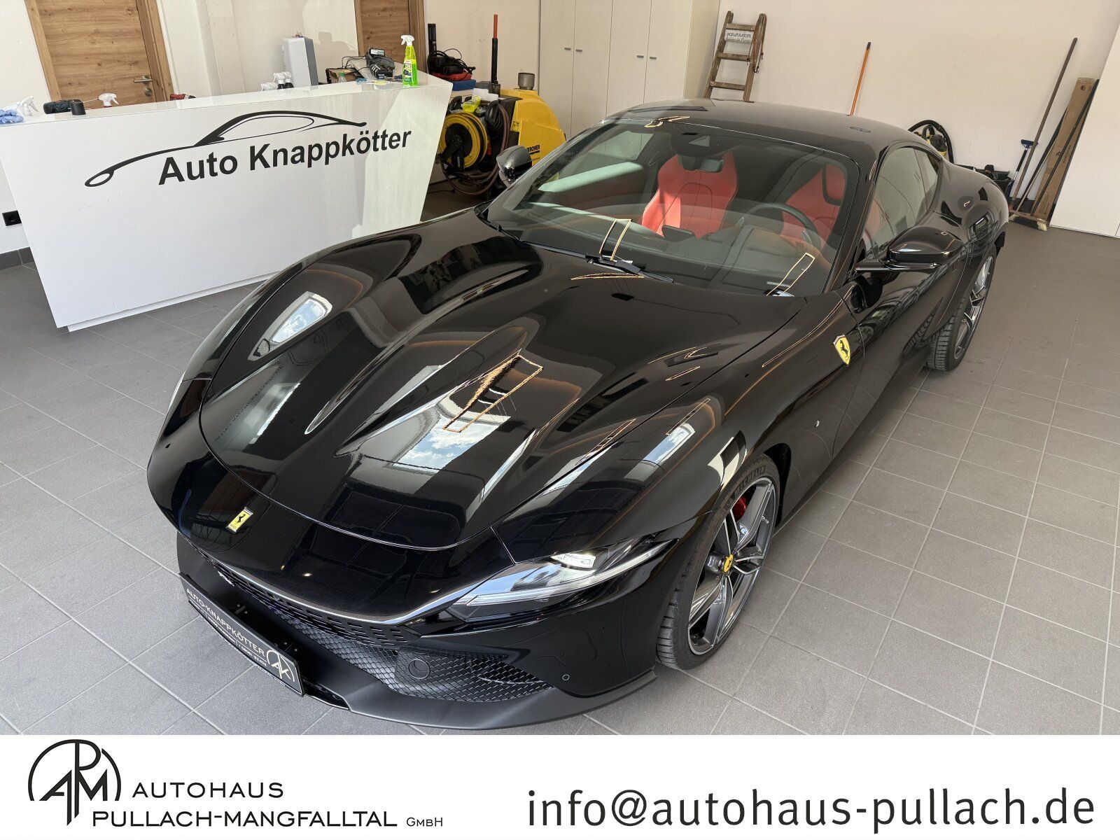 Ferrari Roma/ 1. Hand/ Keramik Scheckheft/ Klima