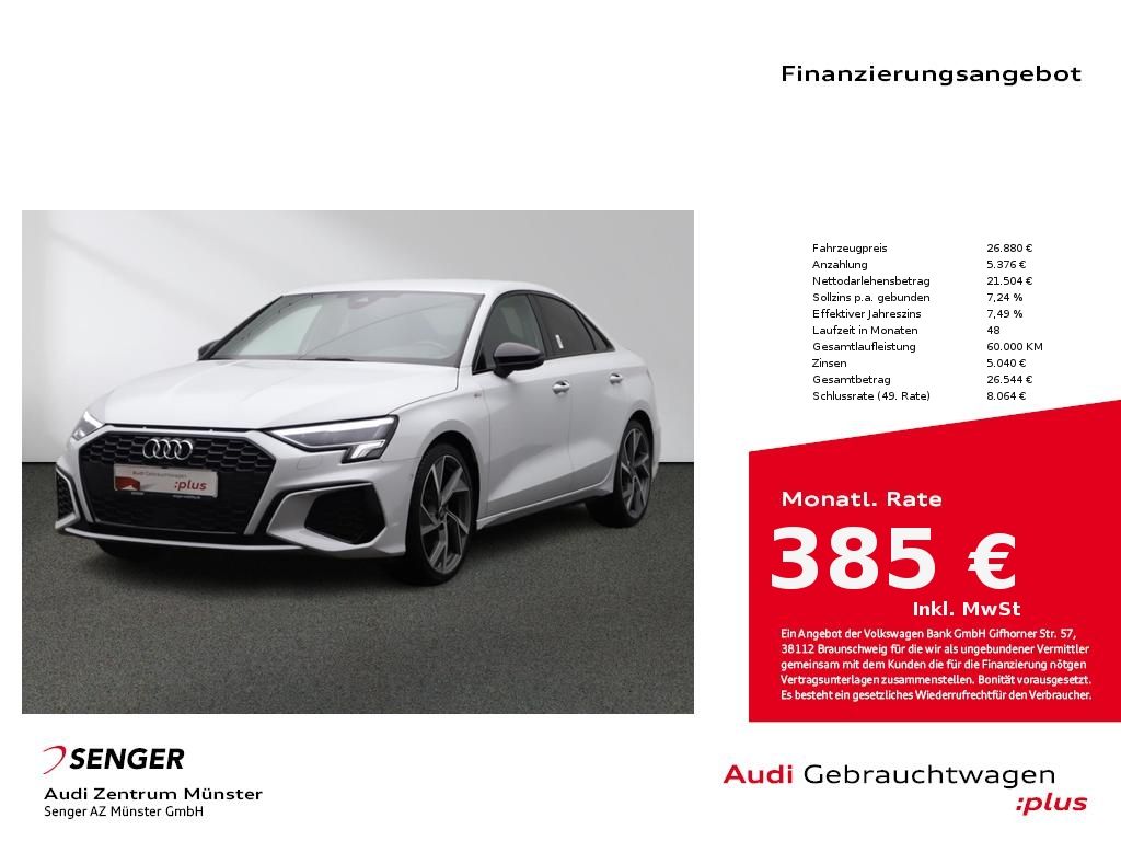 Audi A3 Limousine 35 TFSI S line MMI Navi LED