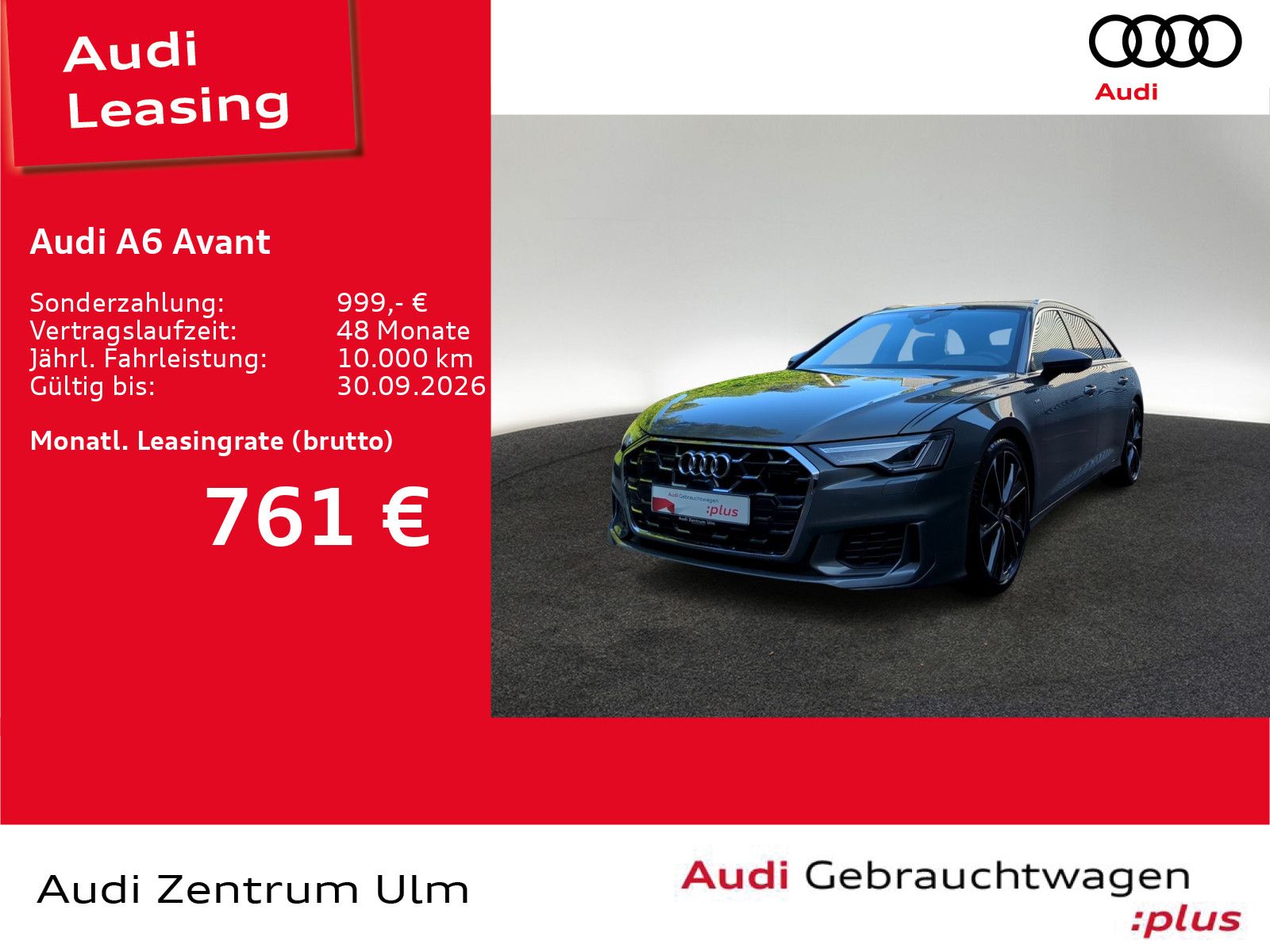 Audi A6 Avant S-Line 55 TFSI e quattro AHK KAM 5J.GAR