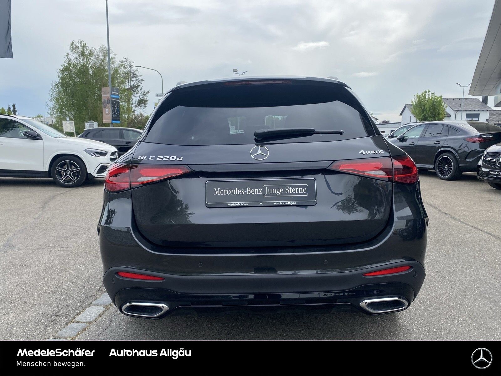 Mercedes-Benz GLC 220 d 4M AMG Night 20' Dist AHK LED Ambi Kam