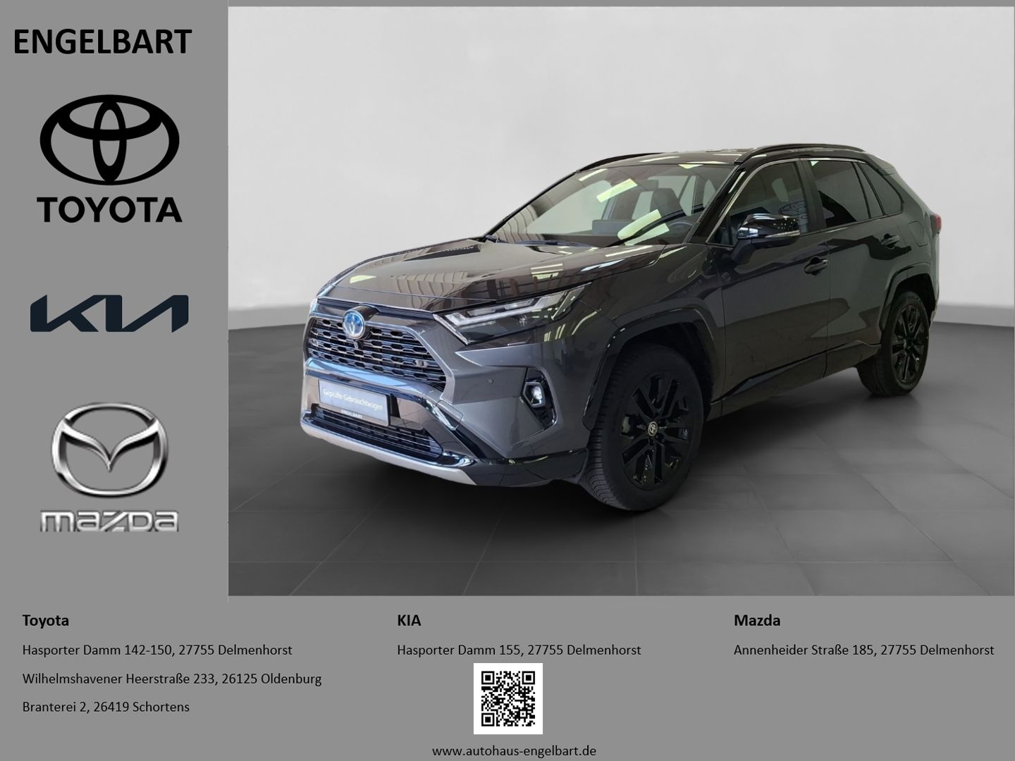 Toyota RAV 4 2.5 Hybrid Style Selection Allwetterreifen